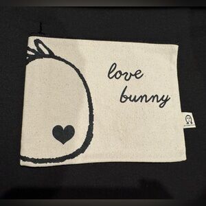 Pamela Barsky Love Bunny Canvas Pouch